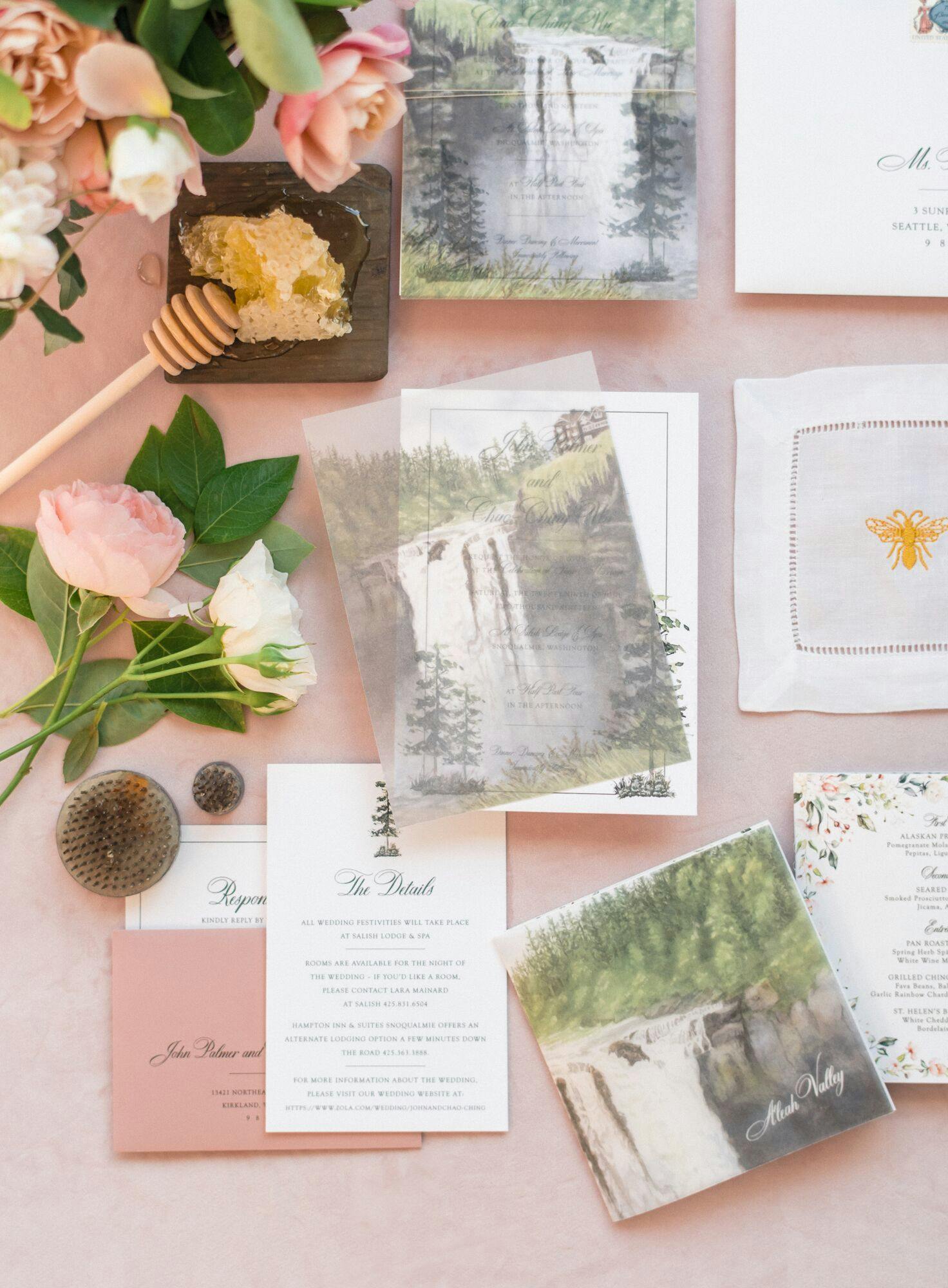 Wedding Invitation Ideas posted by Valley & Company Events