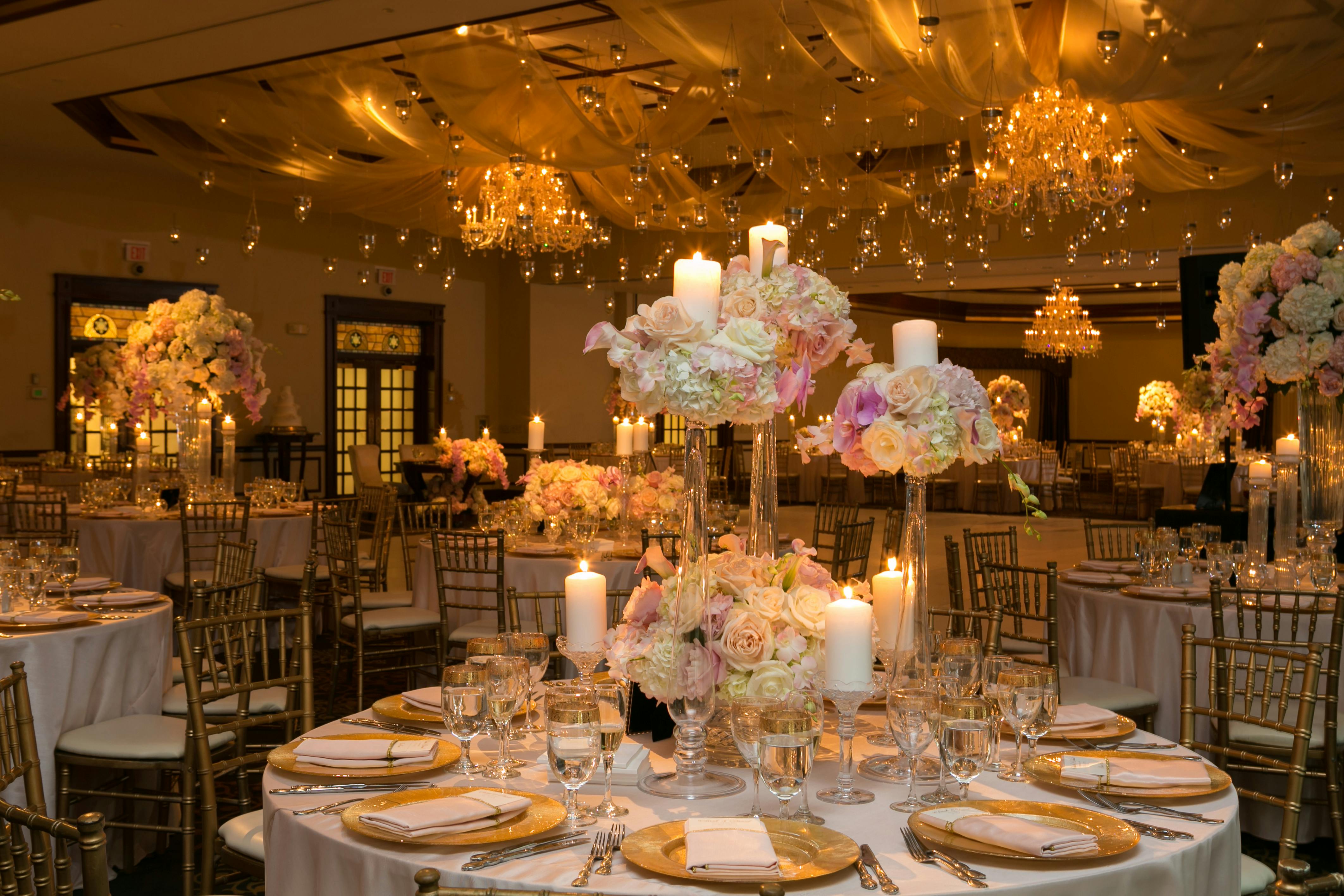 Romantic Pink Wedding at Temple Emanuel of Closter in Closter, NJ Atlas Floral Decorators