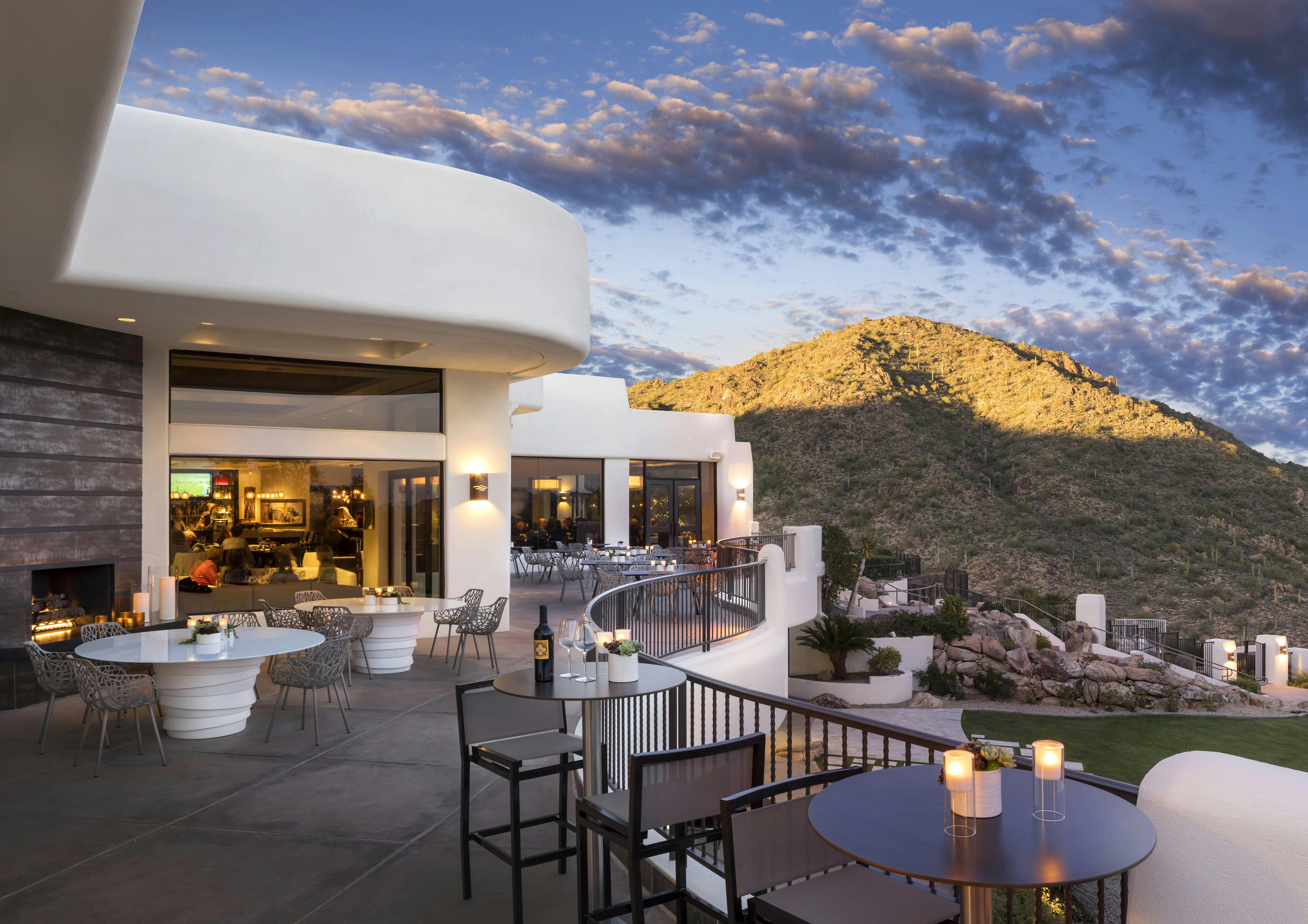 The Terrace, Outdoor event space at CopperWynd Resort