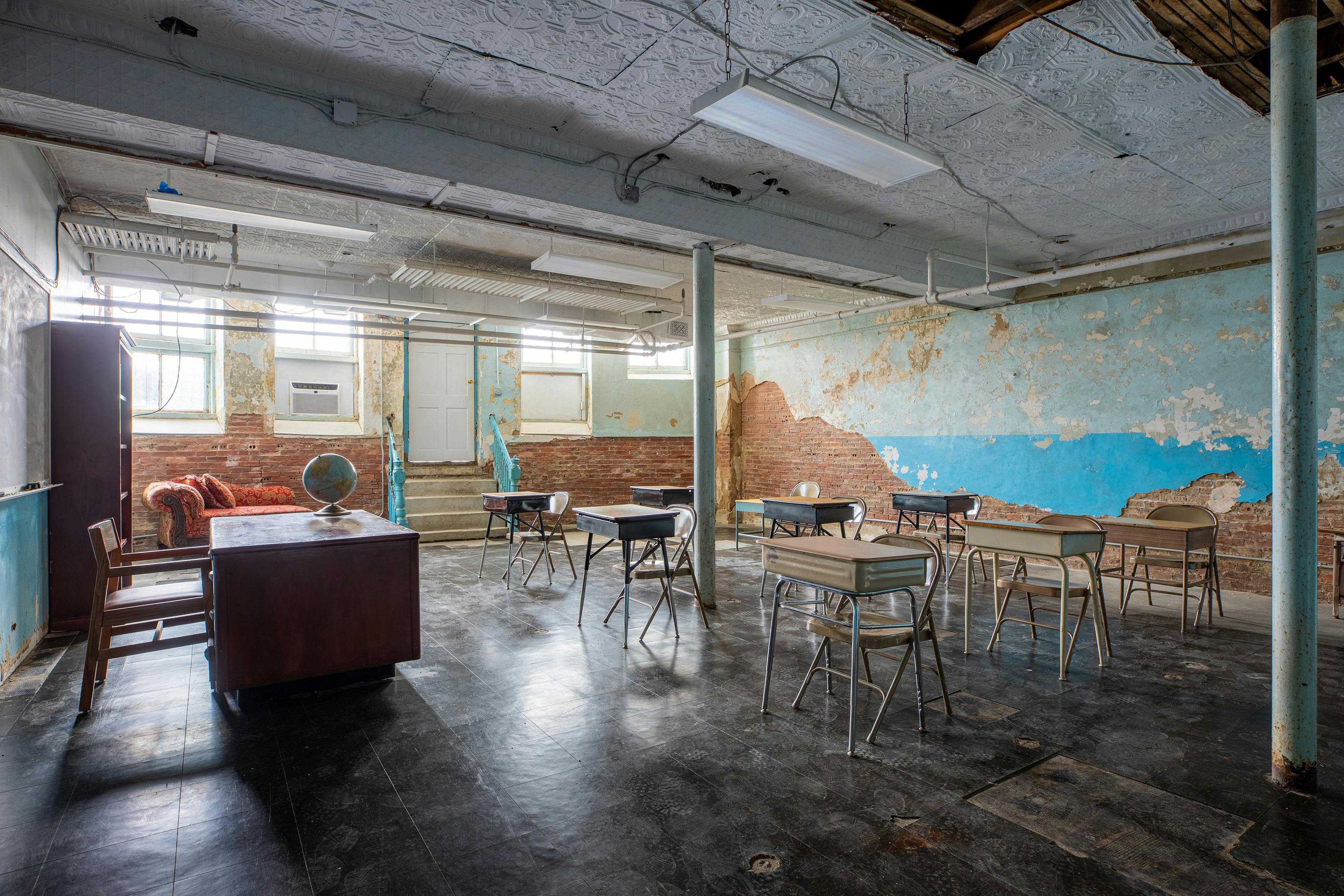 The Classroom set of rooms, an event space at Gymnopedie