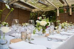 Bacchus Garden, Outdoor event space at Bacchus