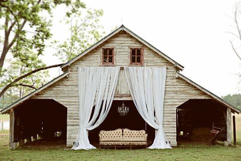 The Hay Barn, an event space at The Fritz Farm