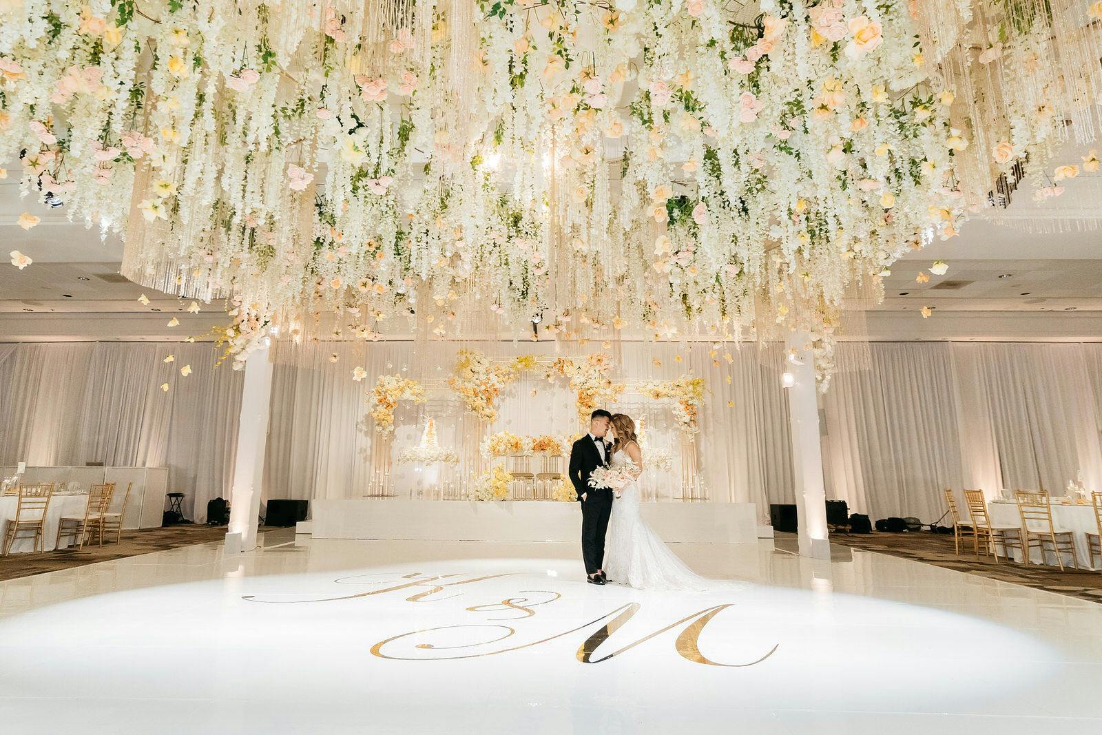 Wedding Dance Floor Ideas posted by Three Petals Design