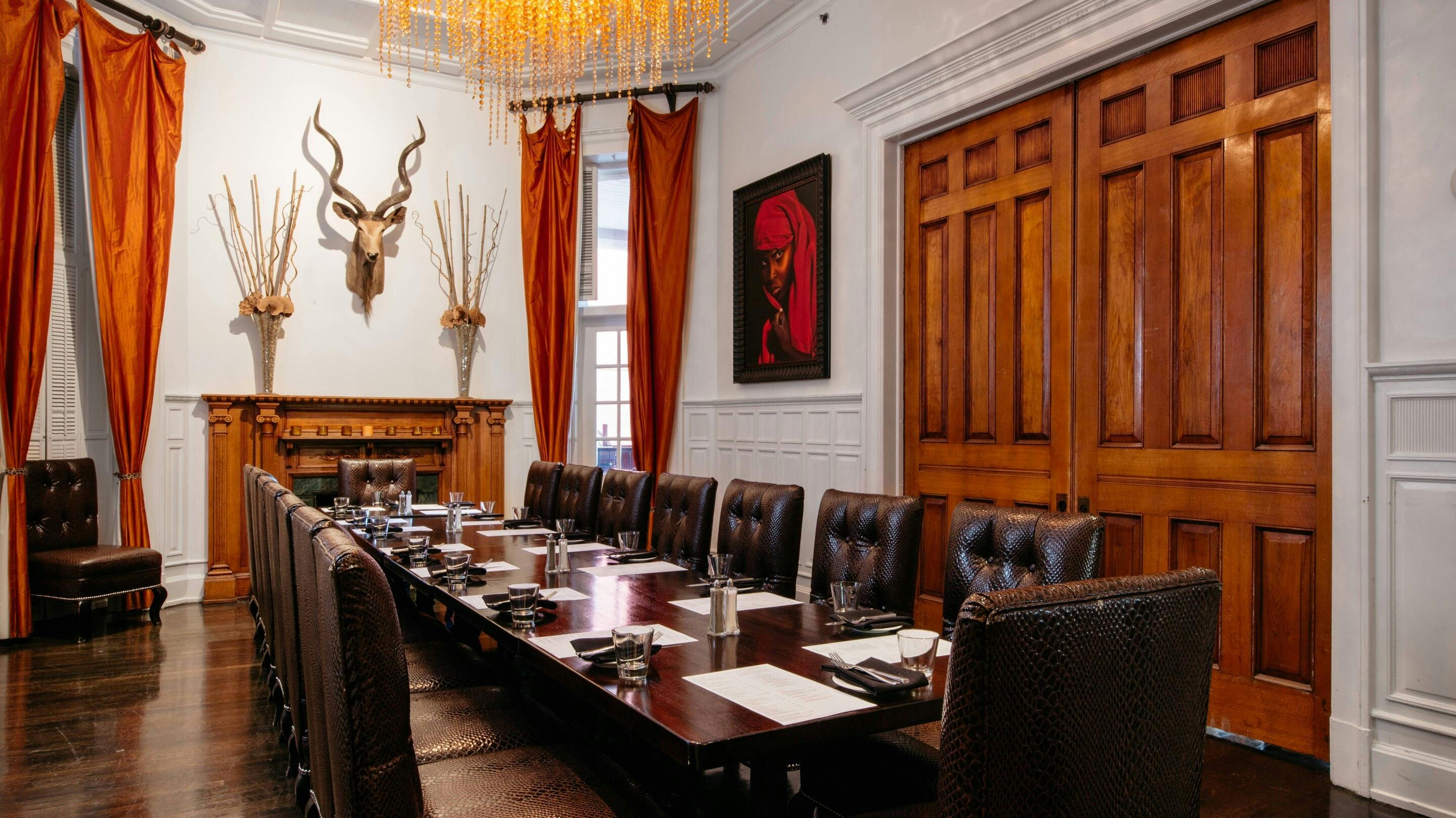 700 Drayton Restaurant Private Dining Room, Restaurant event space at Mansion on Forsyth Park, Autograph Collection