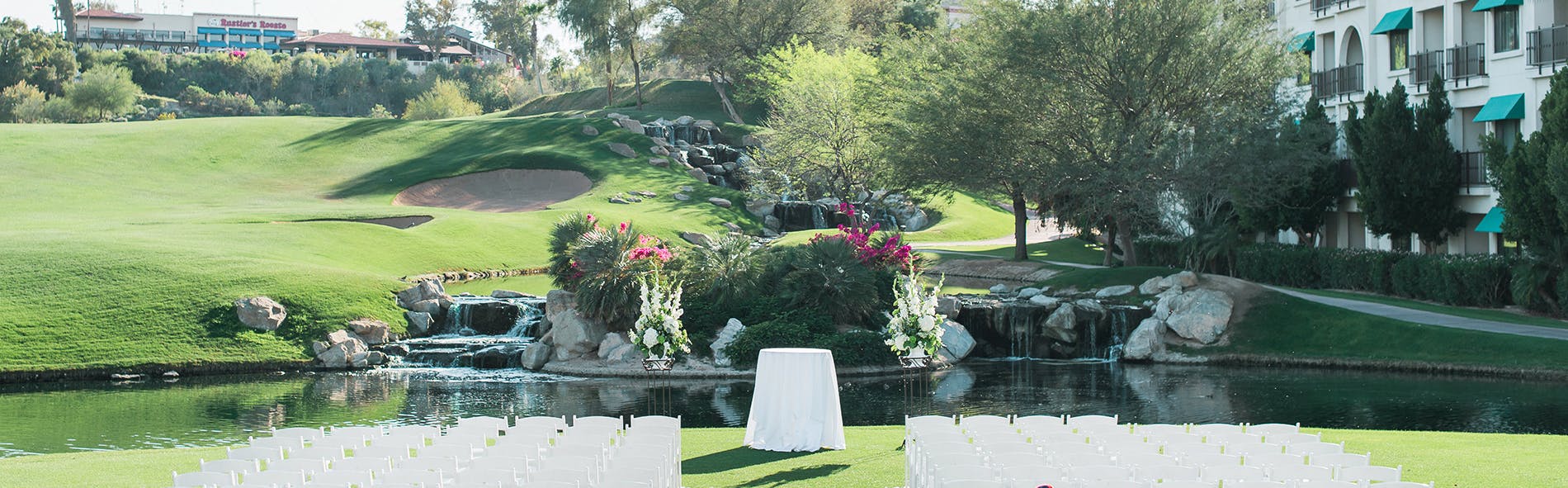 Plaza Courtyard, Outdoor event space at Arizona Grand Resort & Spa