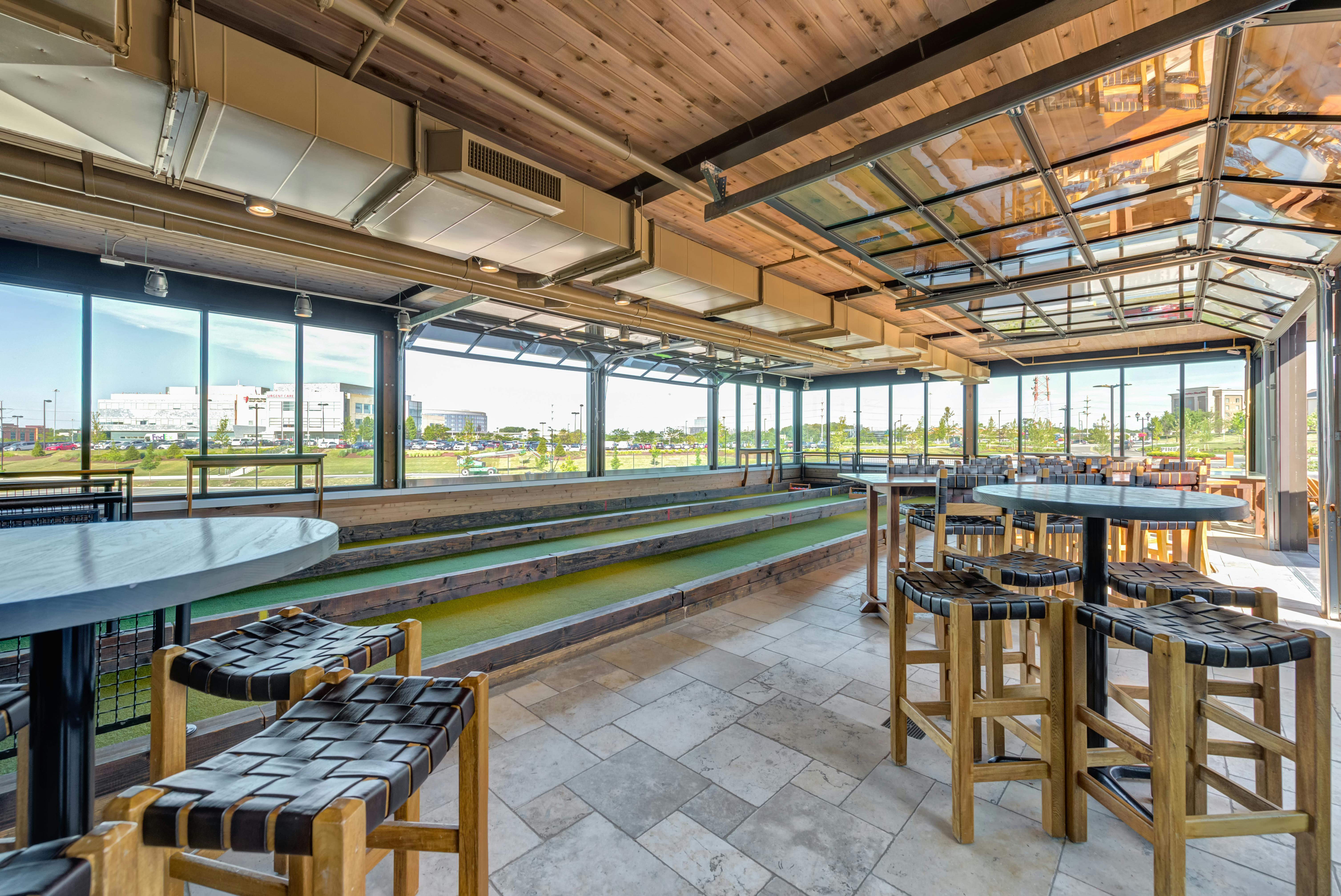 Pinstripes Cleveland Bocce Courts PartySlate