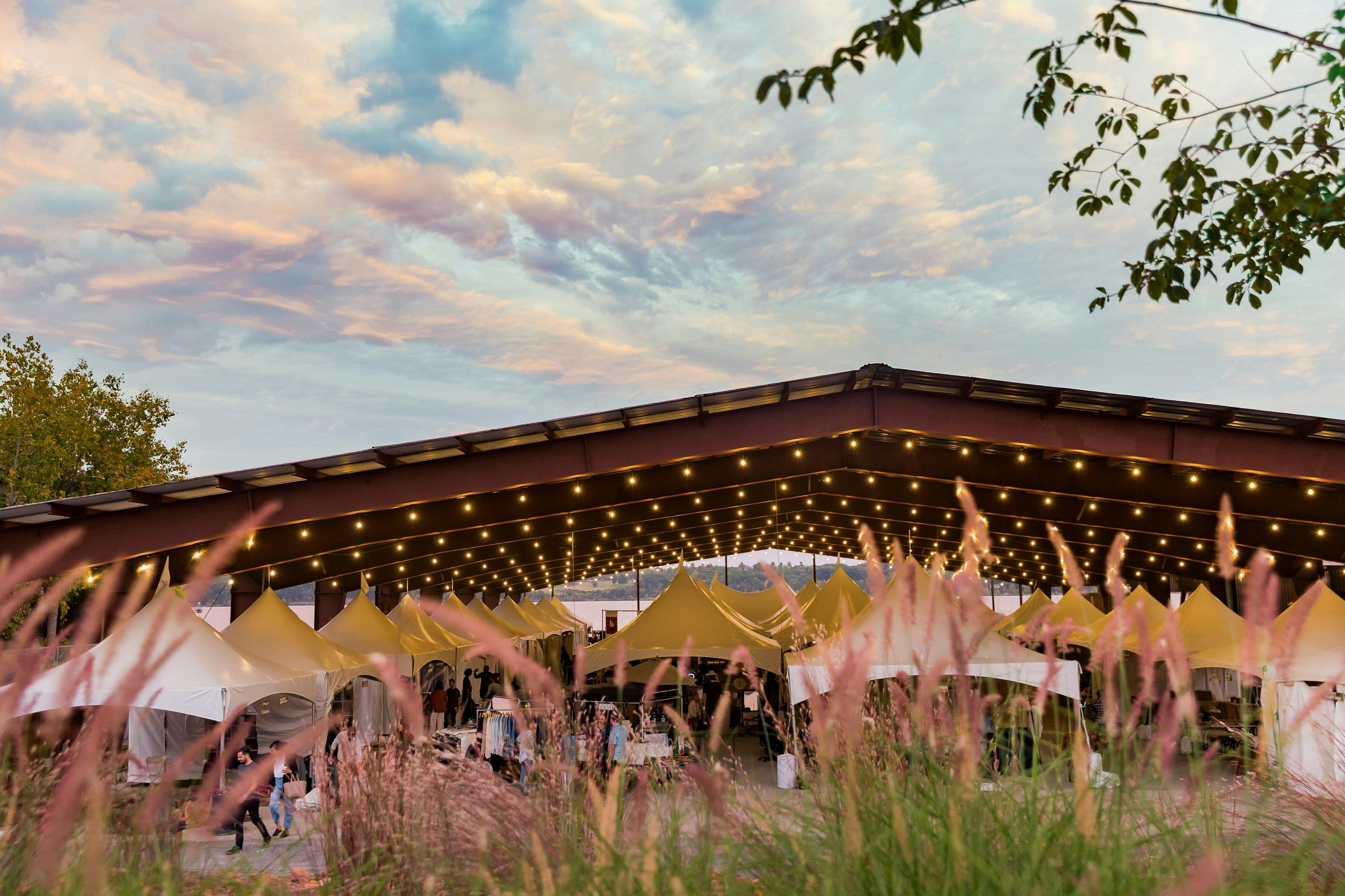 Butler Pavilion, an event space at Hutton Brickyards