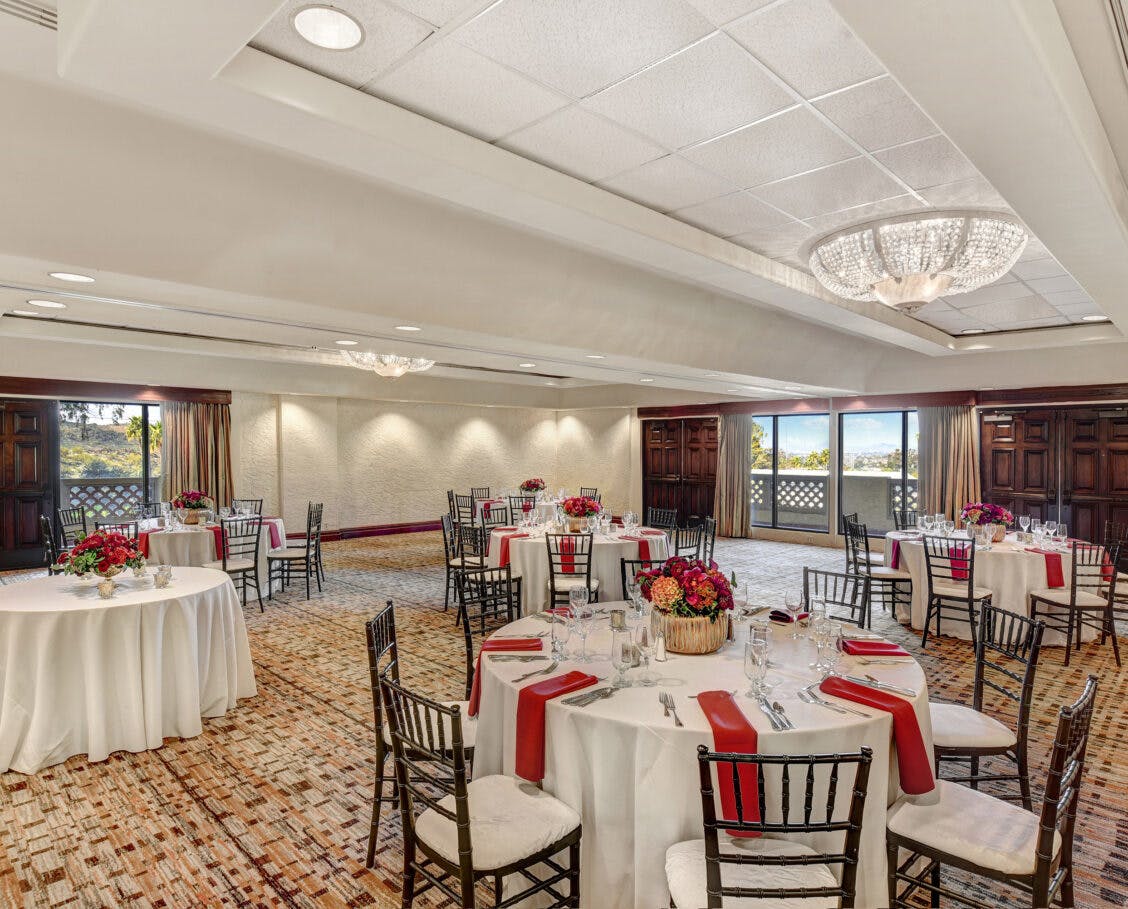 Courtrooms, an event space at Pointe Hilton Tapatio Cliffs Resort