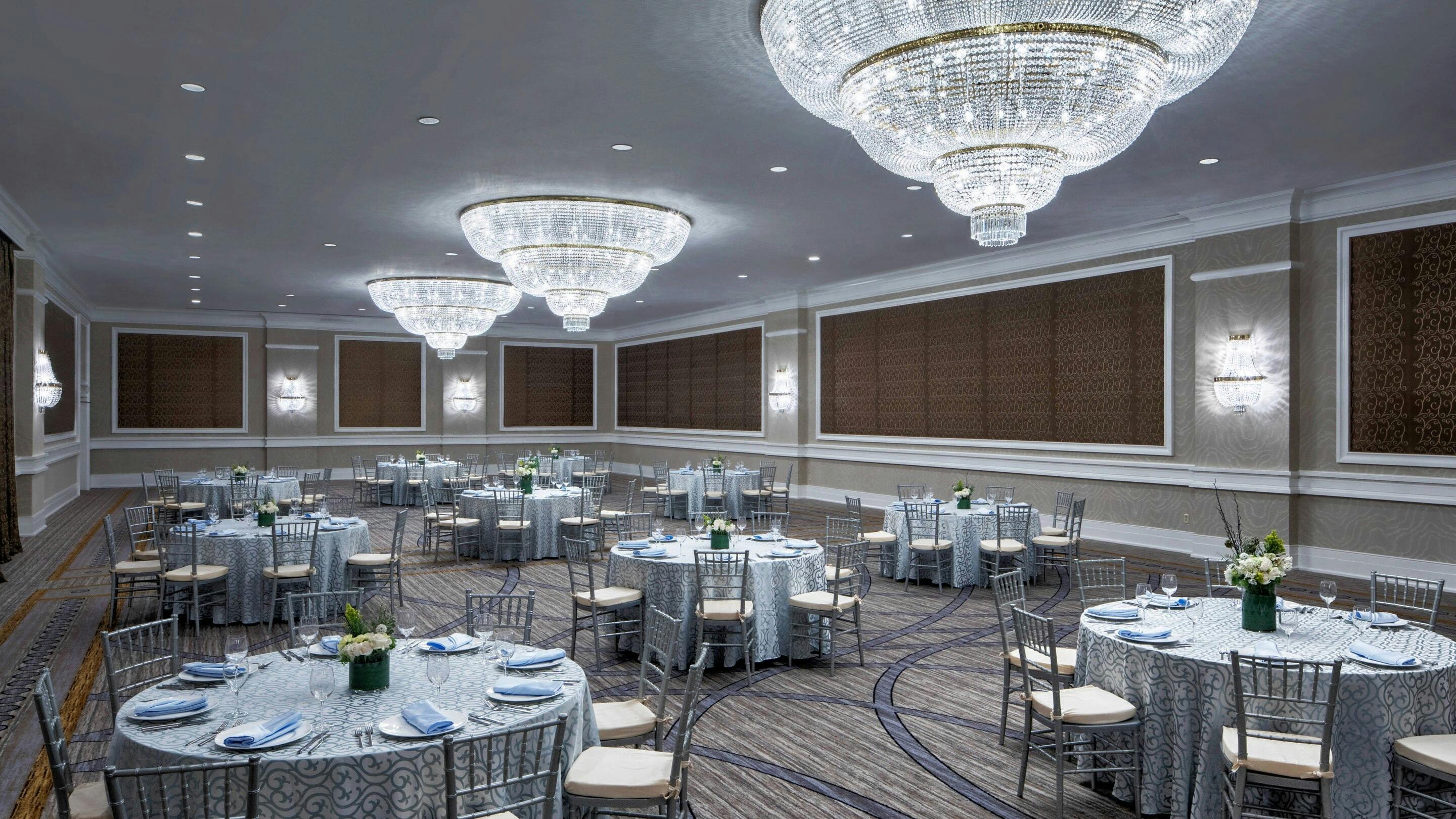 The Regency Ballroom, an event space at Westin Mount Laurel
