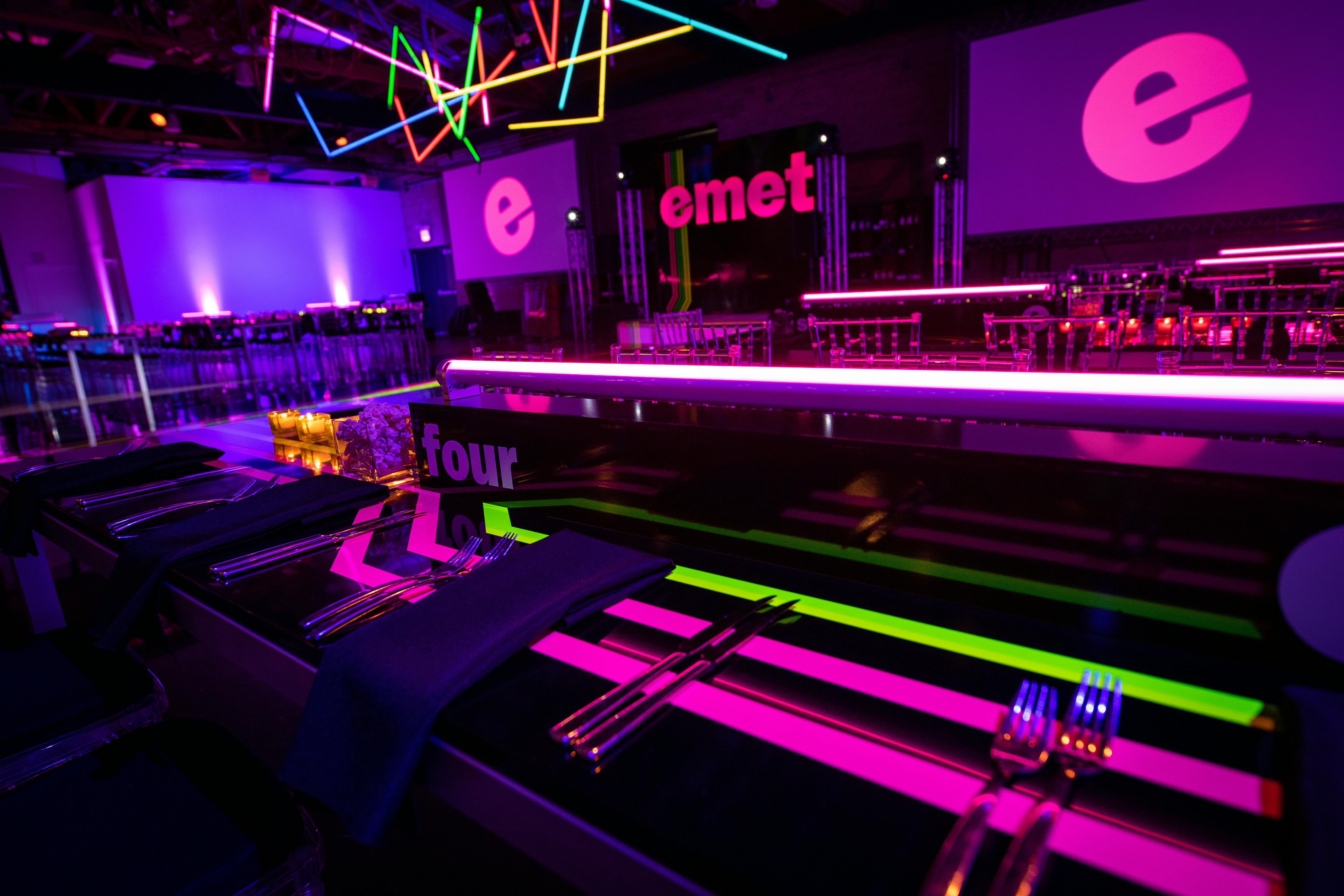 Neon Vibes Bar Mitzvah at Venue West in Chicago, IL Romy Modlin