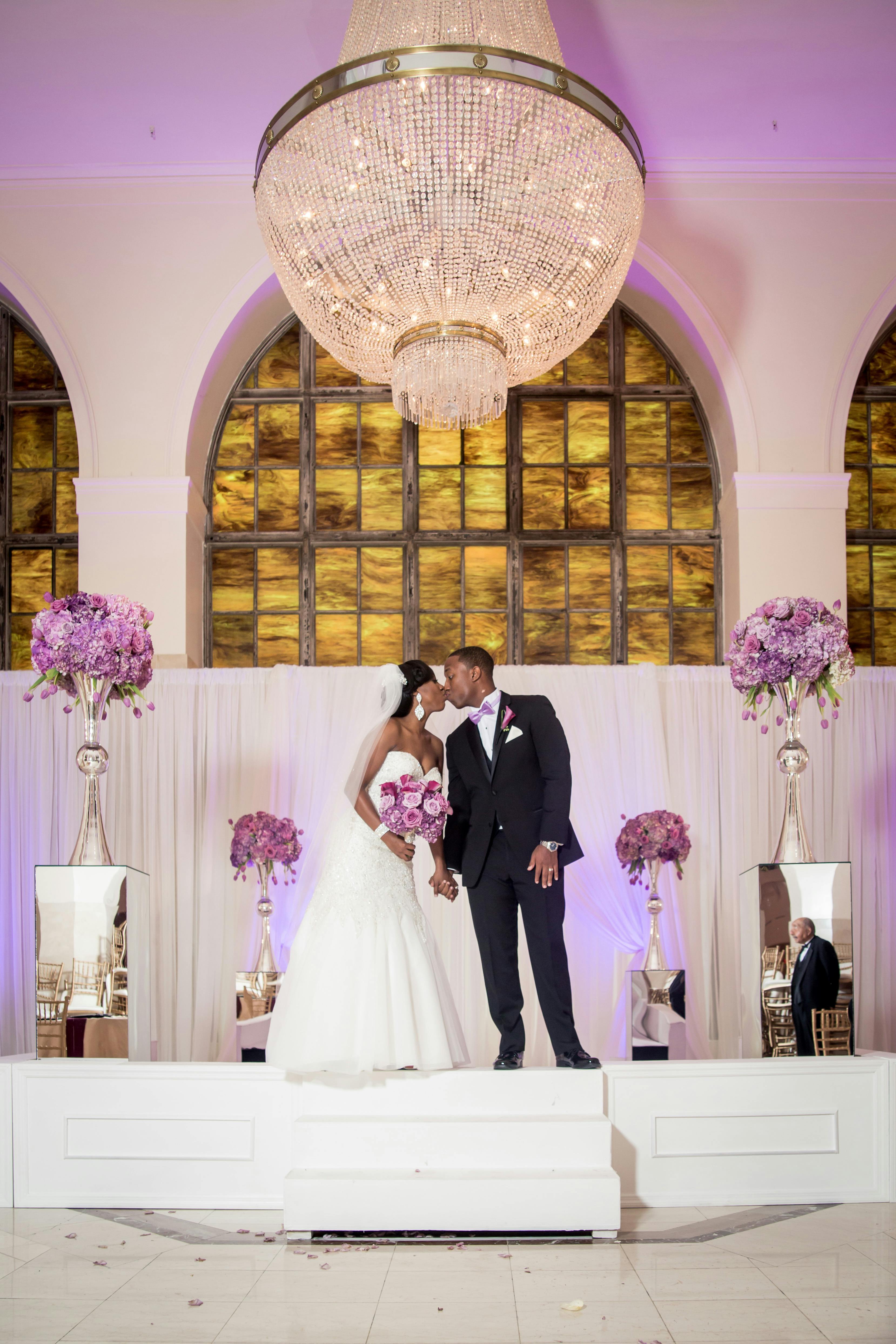 Featured photo from Glam Floral-Filled Wedding