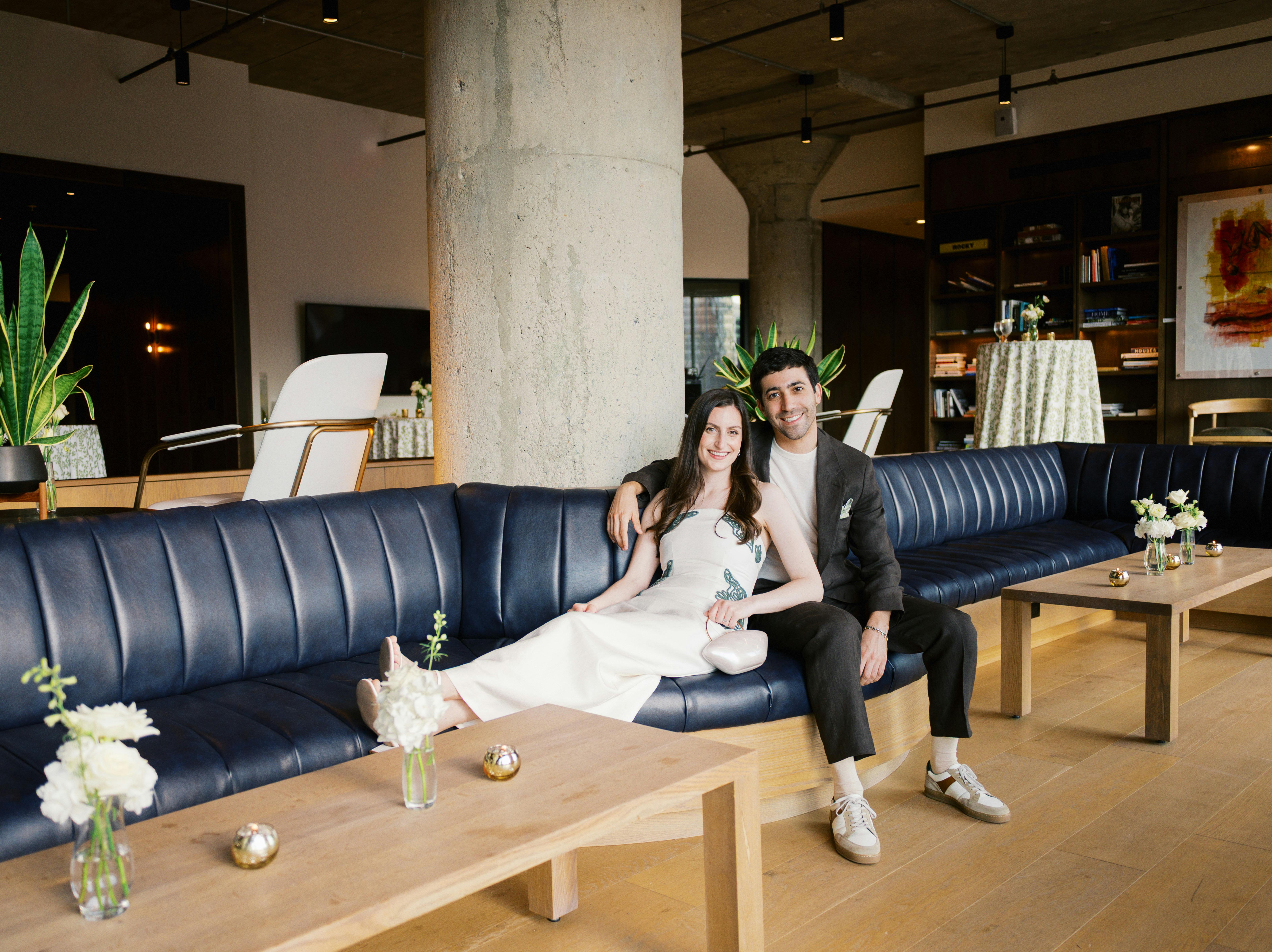 Featured photo from Discover this Elegant Welcome Party Set Amid Sleek Architecture and Philadelphia Views