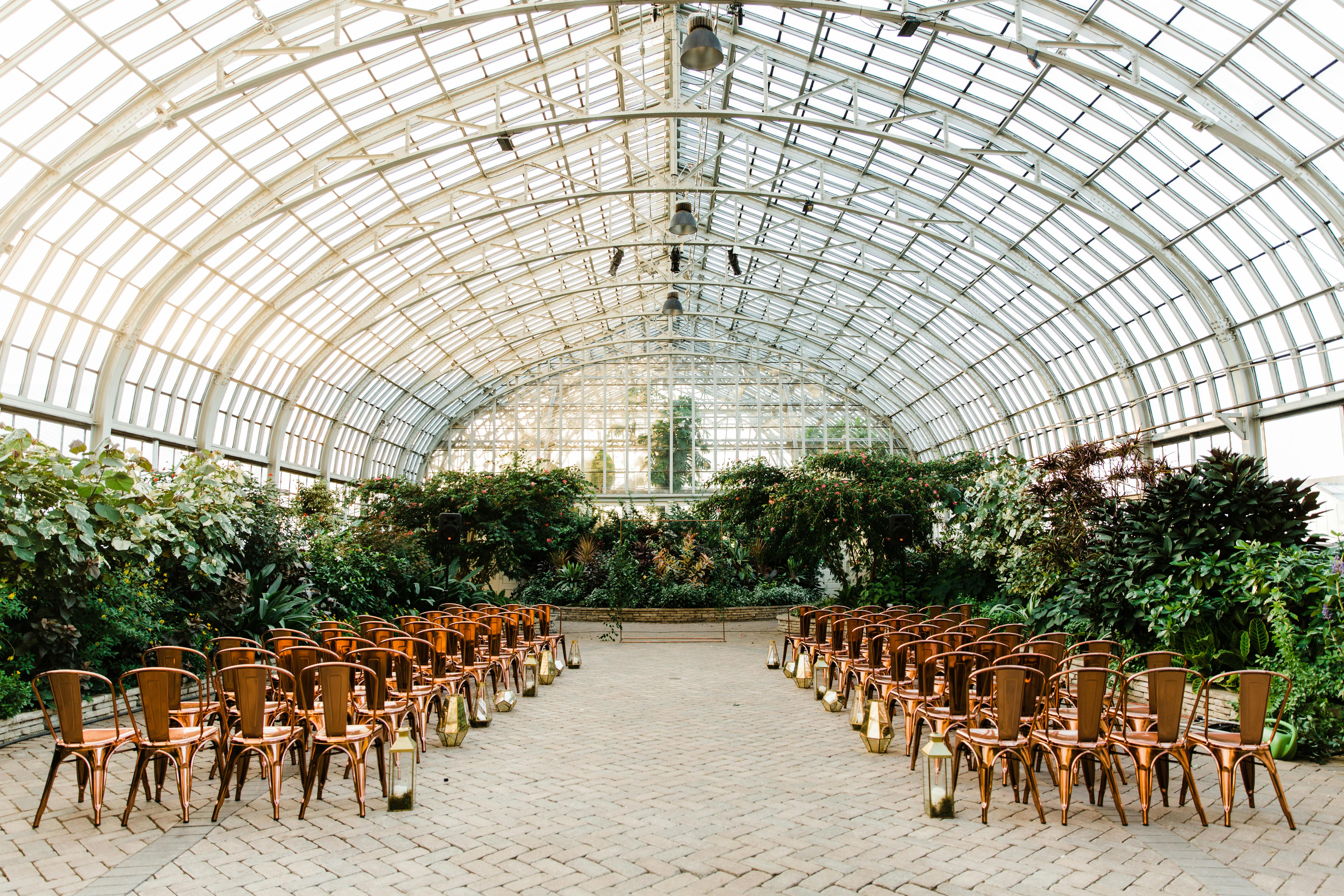 garfield park conservatory wedding photos