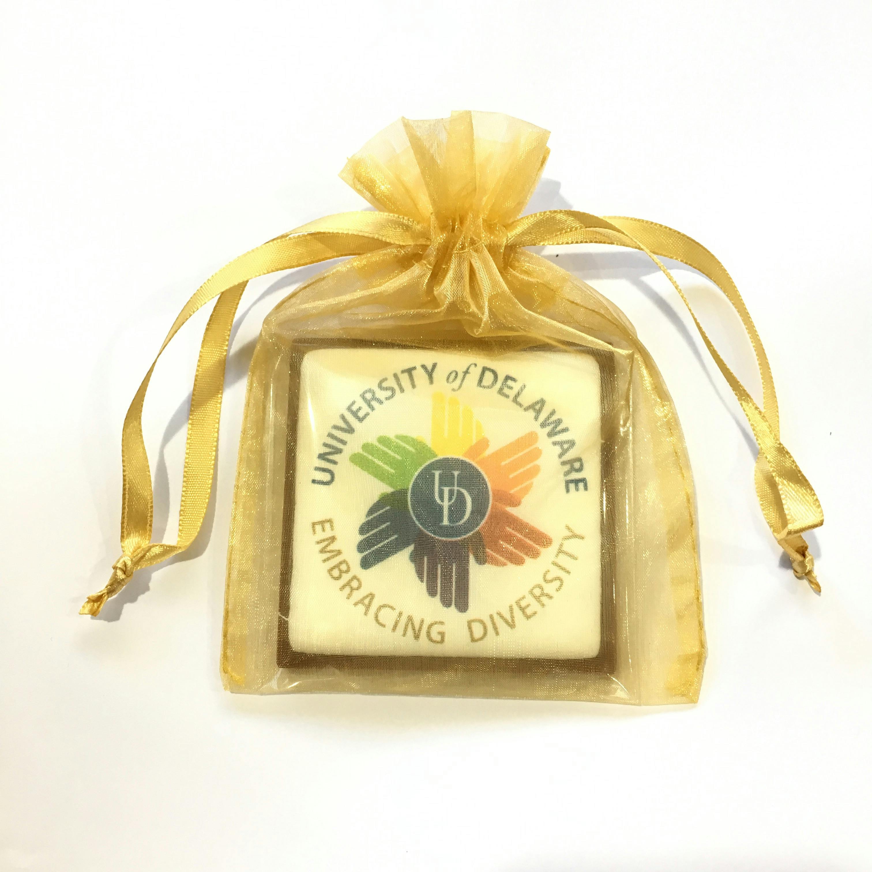 Featured photo from Chocolate Square with Edible Image in Gift Bag