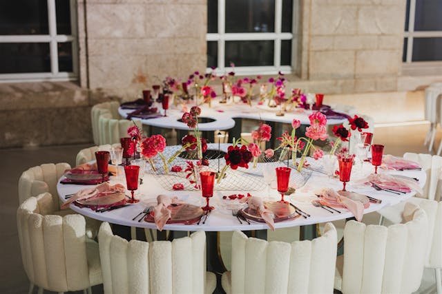 Featured photo from Discover This Color-Driven Networking Event with Sculptural Florals at The Bass Museum