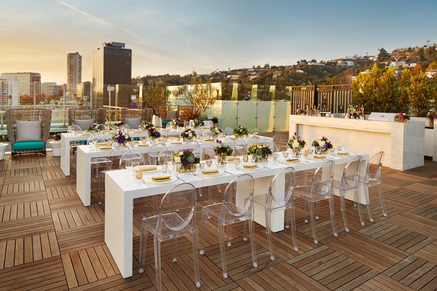 The Penthouse Suite, Outdoor event space at The London West Hollywood