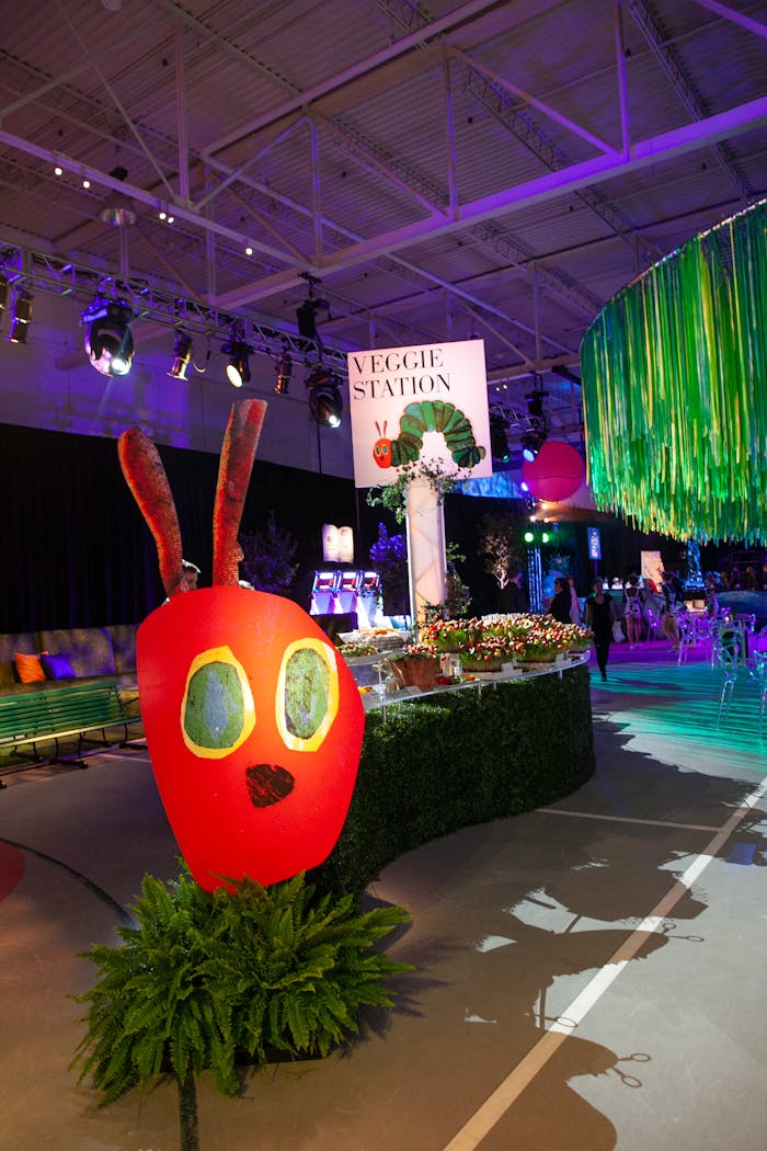 Very Hungry Caterpillar themed party with jungle decor | PartySlate