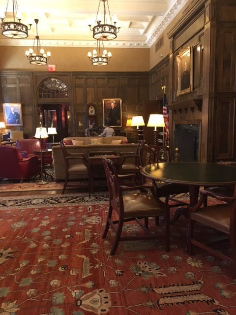 Reading Room | The Union Club of Cleveland | PartySlate