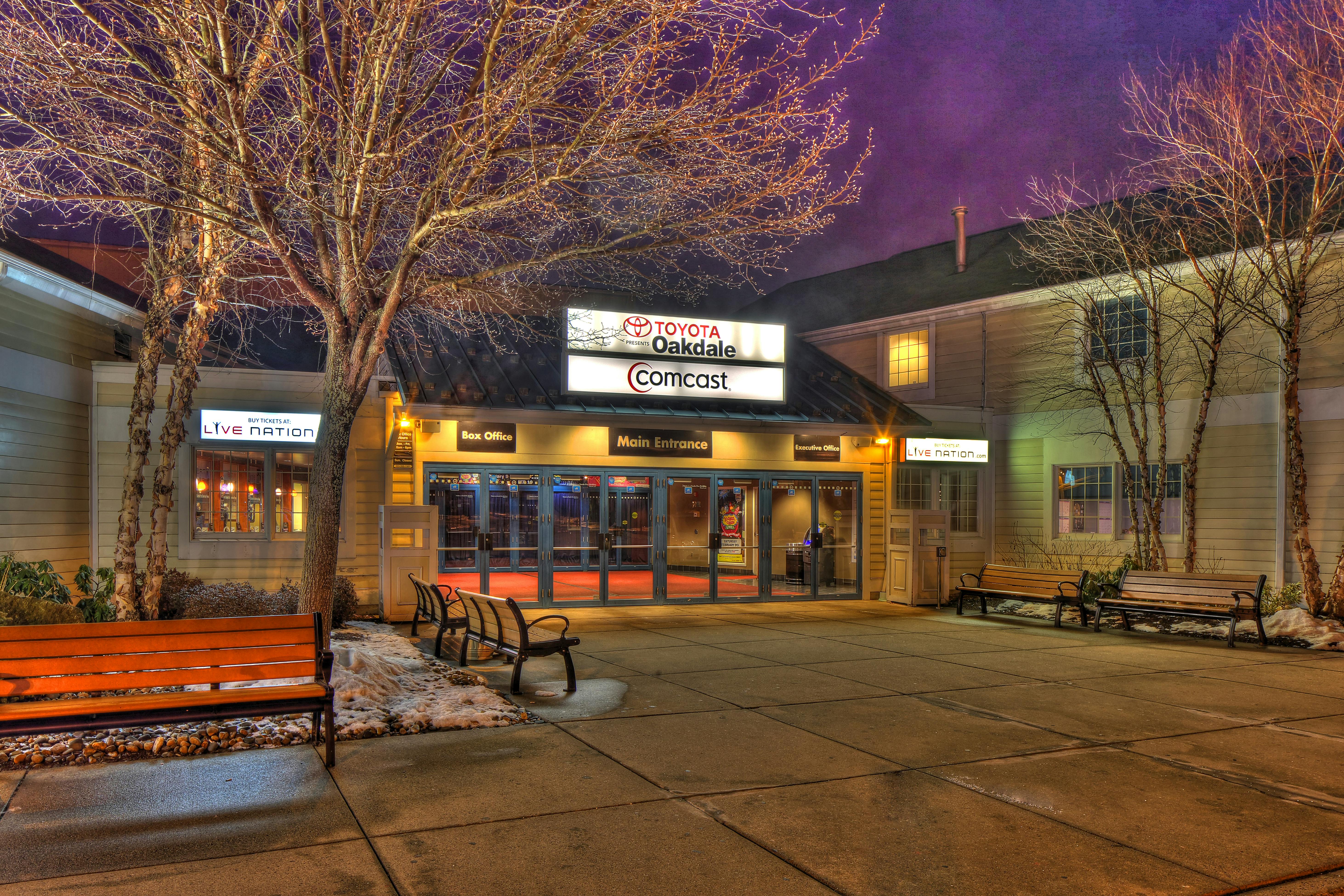 Entrance & Outdoor Patio, Event Space at Toyota Presents Oakdale Theater