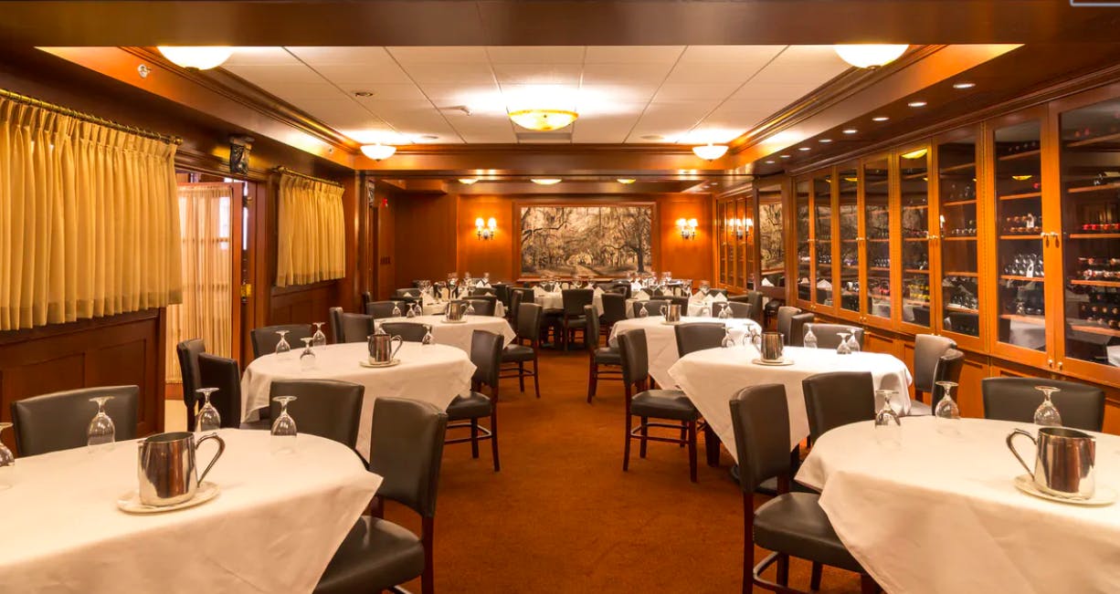 ALSACE, BORDEAUX, AND CHAMPAGNE Room, Restaurant event space at Dickie Brennan's Steakhouse