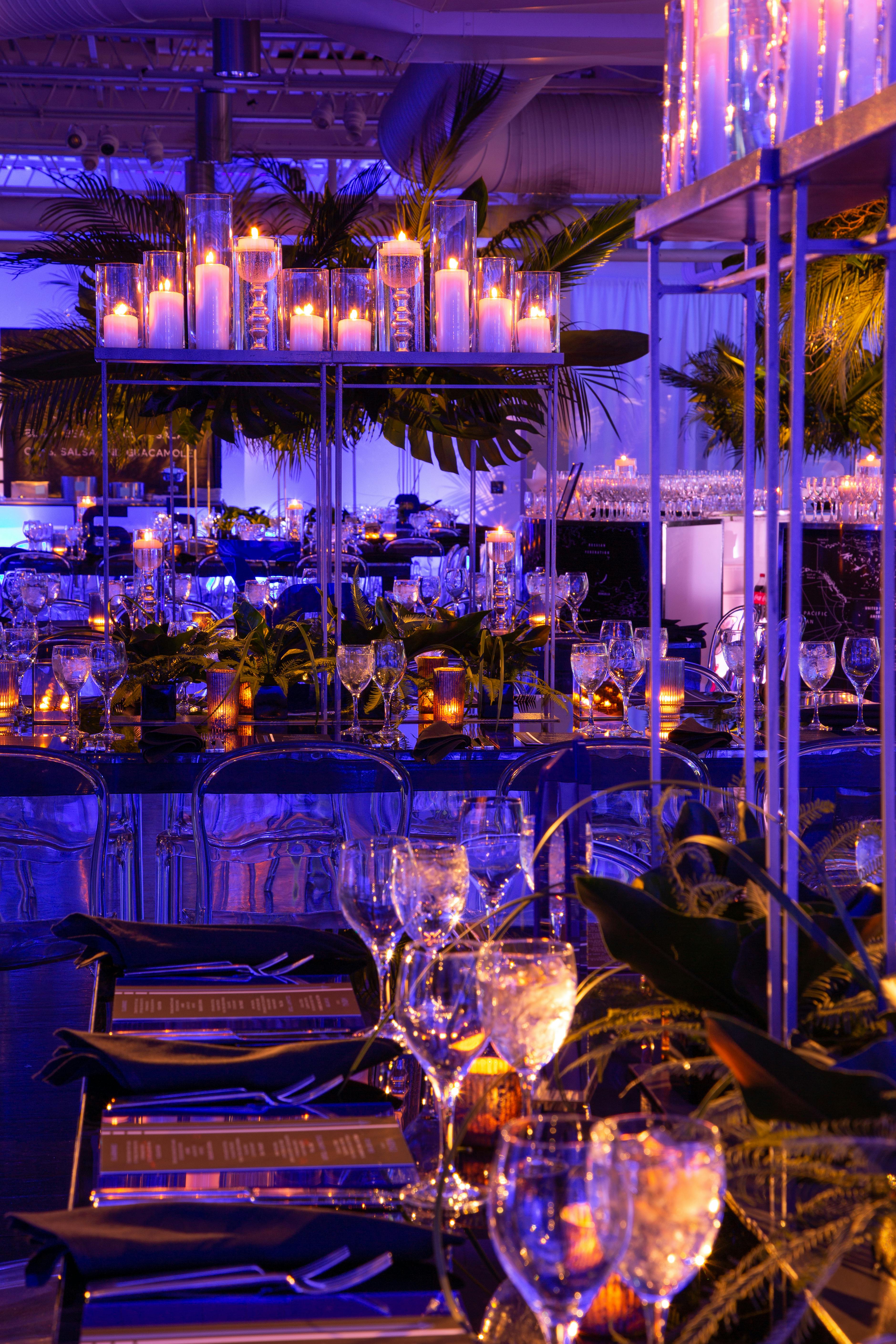 Tropical Trendy Bar Mitzvah at Abigail Kirsch at The Loading Dock in