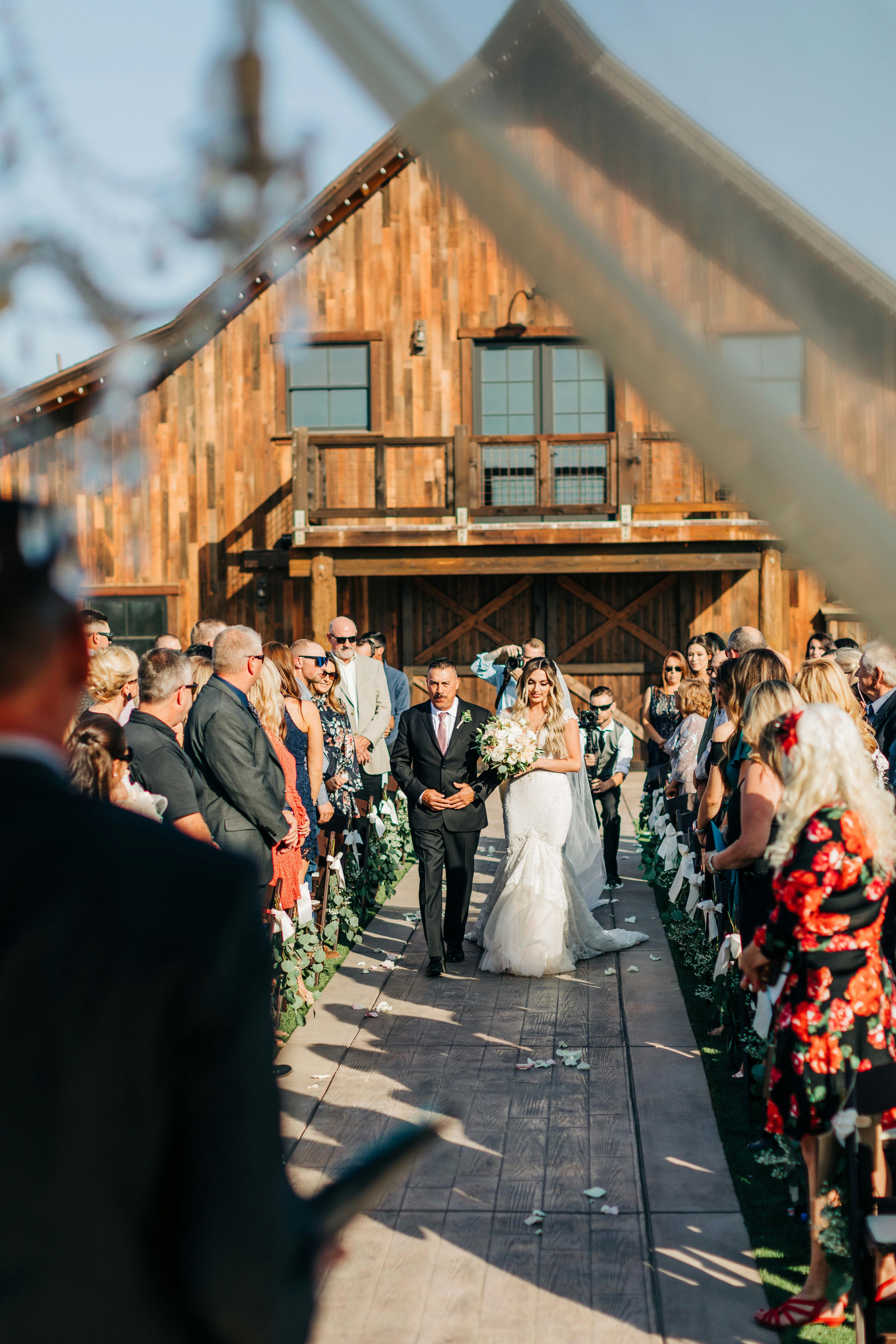 Rustic Barn Wedding at Fox Haven Ranch in Byron, California Fantasy Sound Event Services