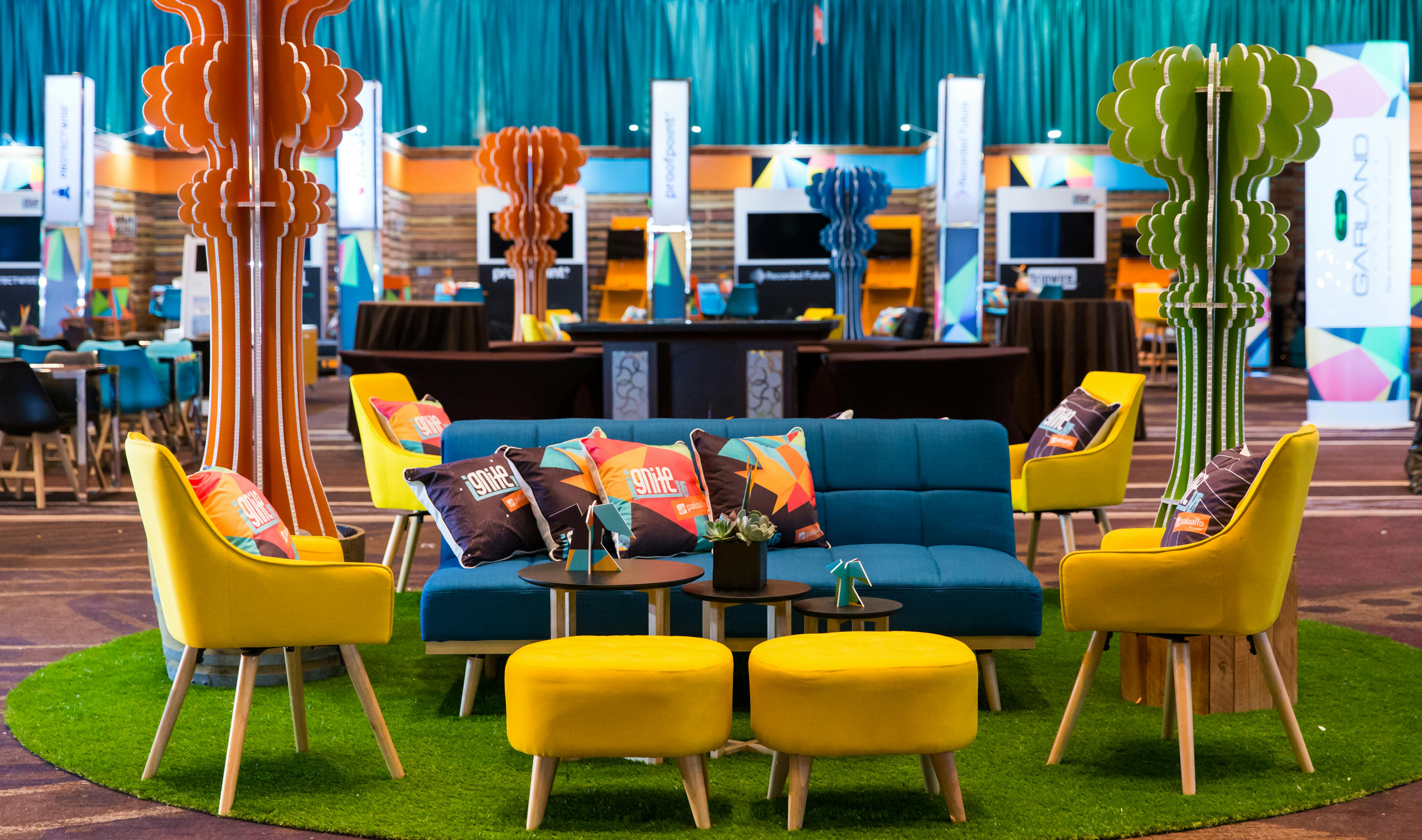 Corporate Event Lounge Seating Ideas posted by Blueprint Studios