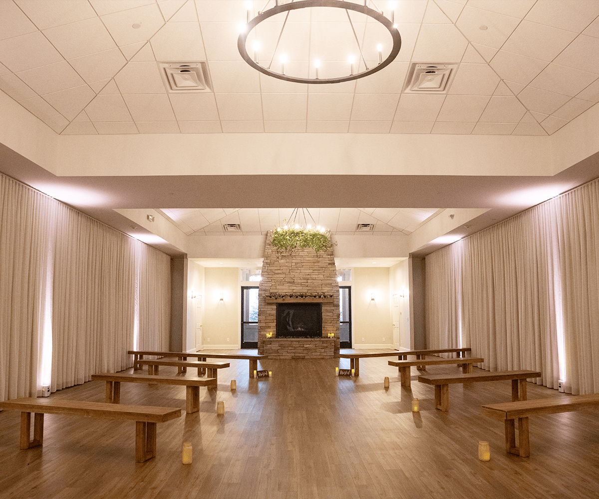 Featured photo from Indoor Ceremony / Fireplace Room