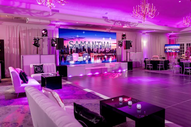 Featured photo from See this High-Energy Bat Mitzvah at Cedar Hill Country Club Filled with Bold Colors and NYC-Inspired Style