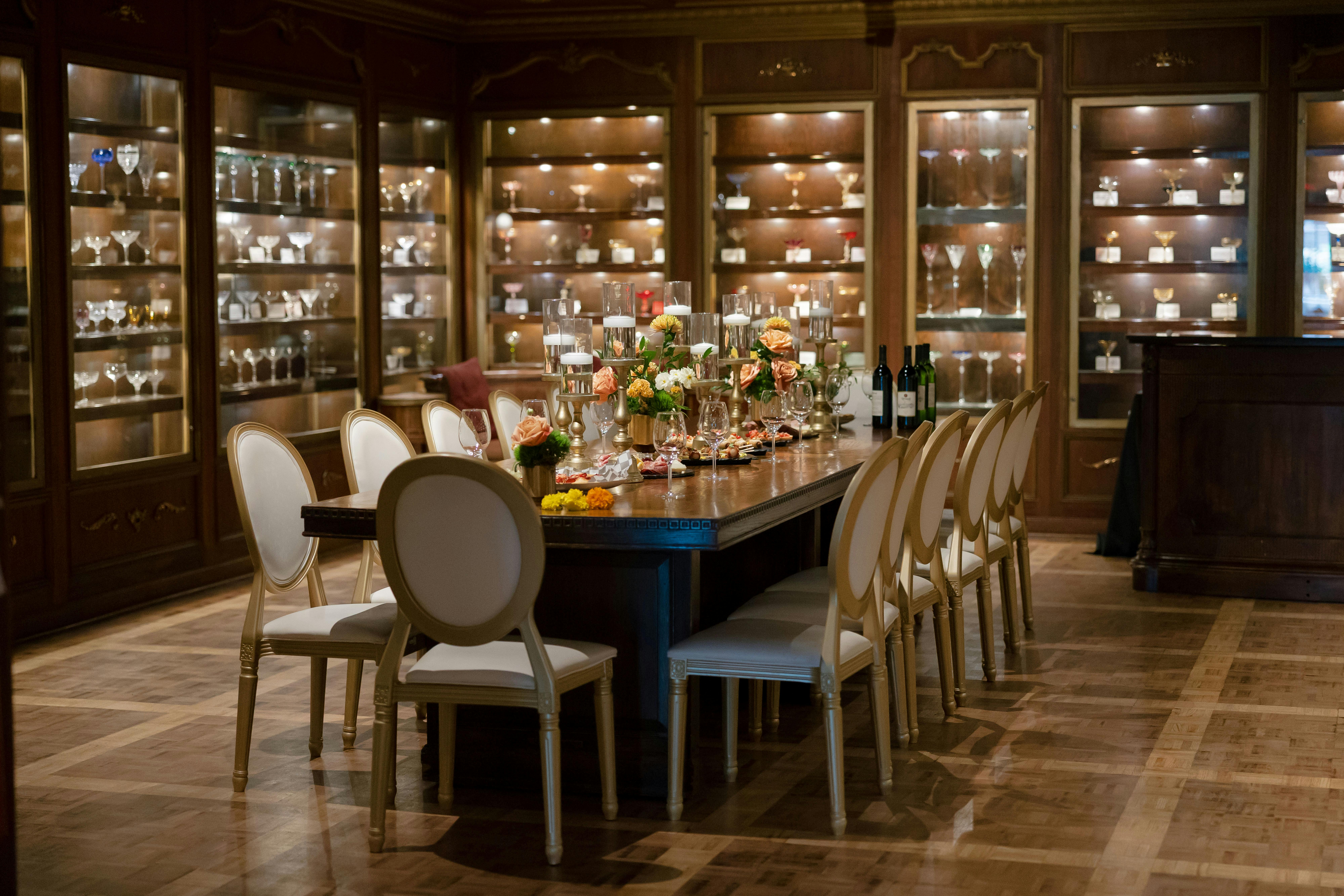 Glass Museum, an event space at Renault Winery Resort