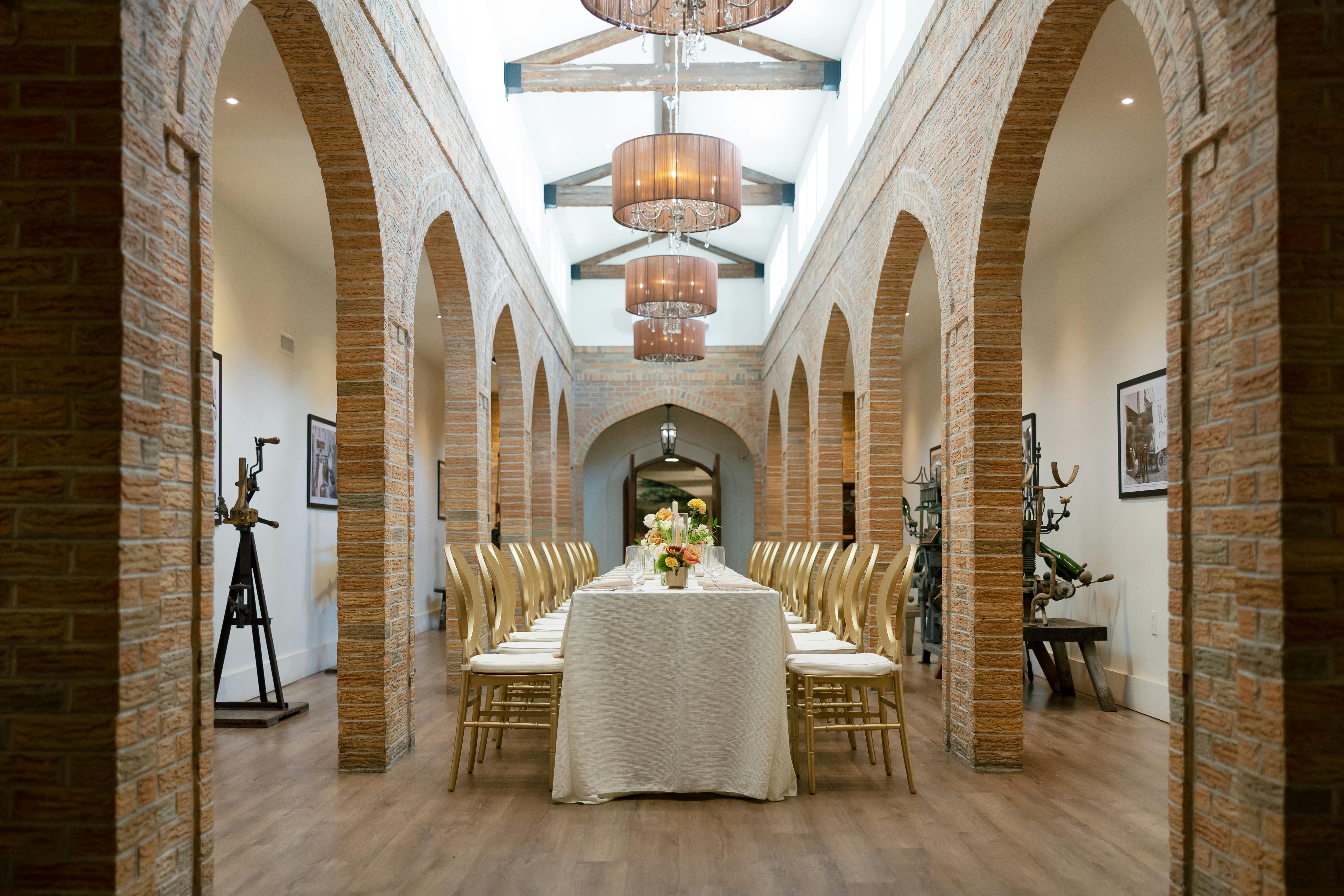 La Galerie, an event space at Renault Winery Resort