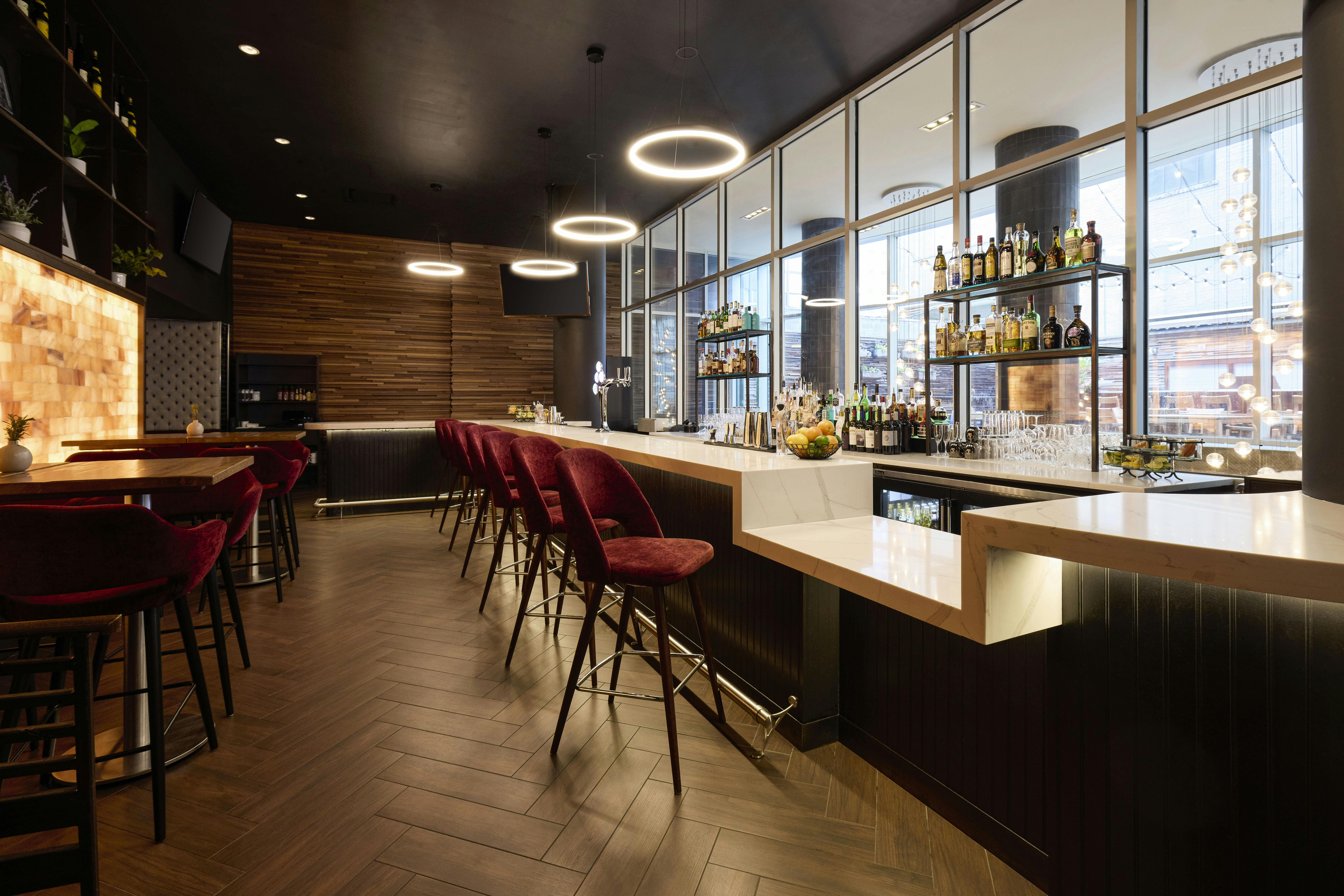 House Bar, an event space at Hampton Inn Brooklyn/Downtown