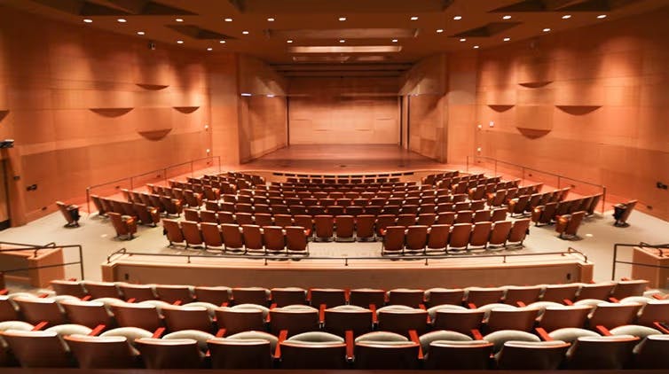 Rothenberg Hall, an event space at The Huntington Library, Art Museum, and Botanical Gardens