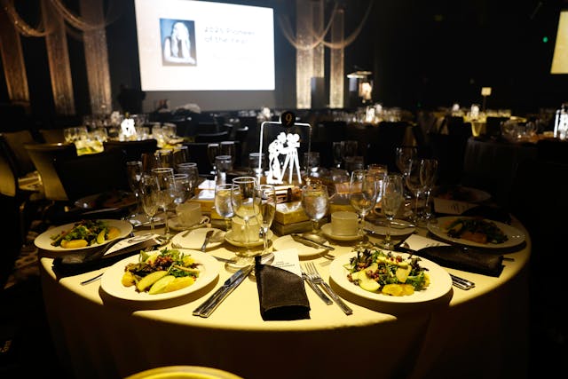 Featured photo from Celebrate This 2025 Pioneer of the Year Event at The Beverly Hilton with Luminous Lighting and Refined Ballroom Accents