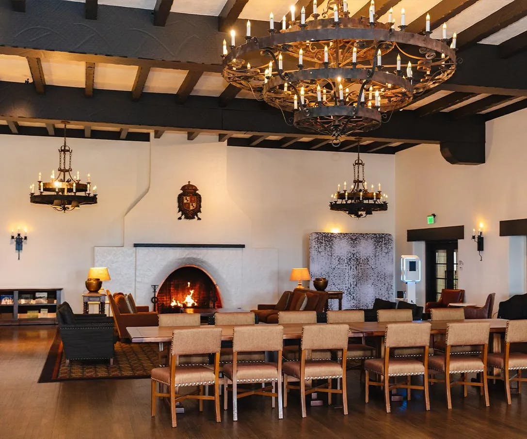 Moraga Hall, an event space at Officers' Club at the Presidio by Wedgewood Weddings