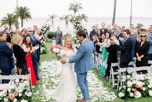 Featured photo from Luxury Catalina Island Beach Wedding at Descanso Beach Club