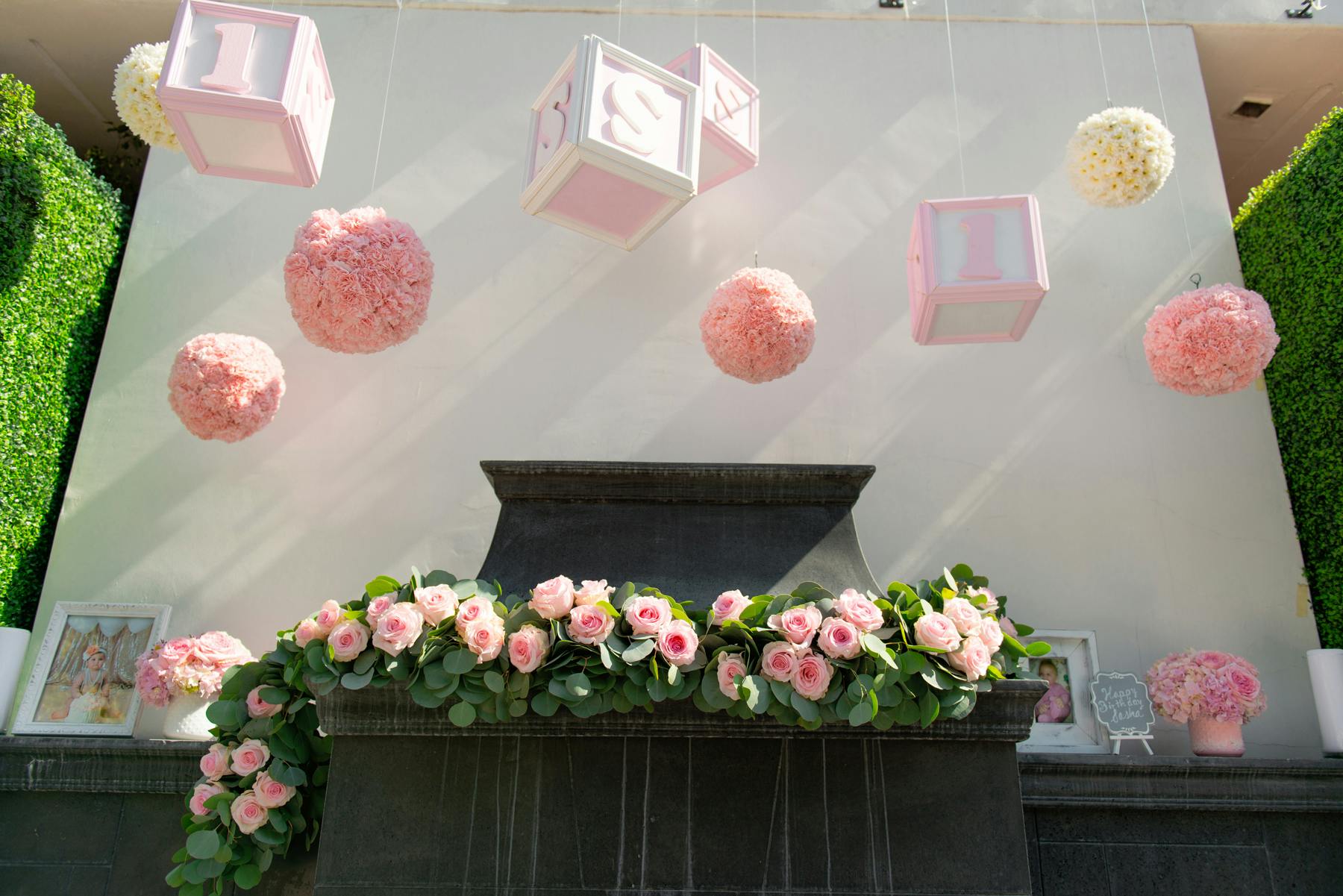 Vintage Blush 1st Birthday - Sonia Sharma Events