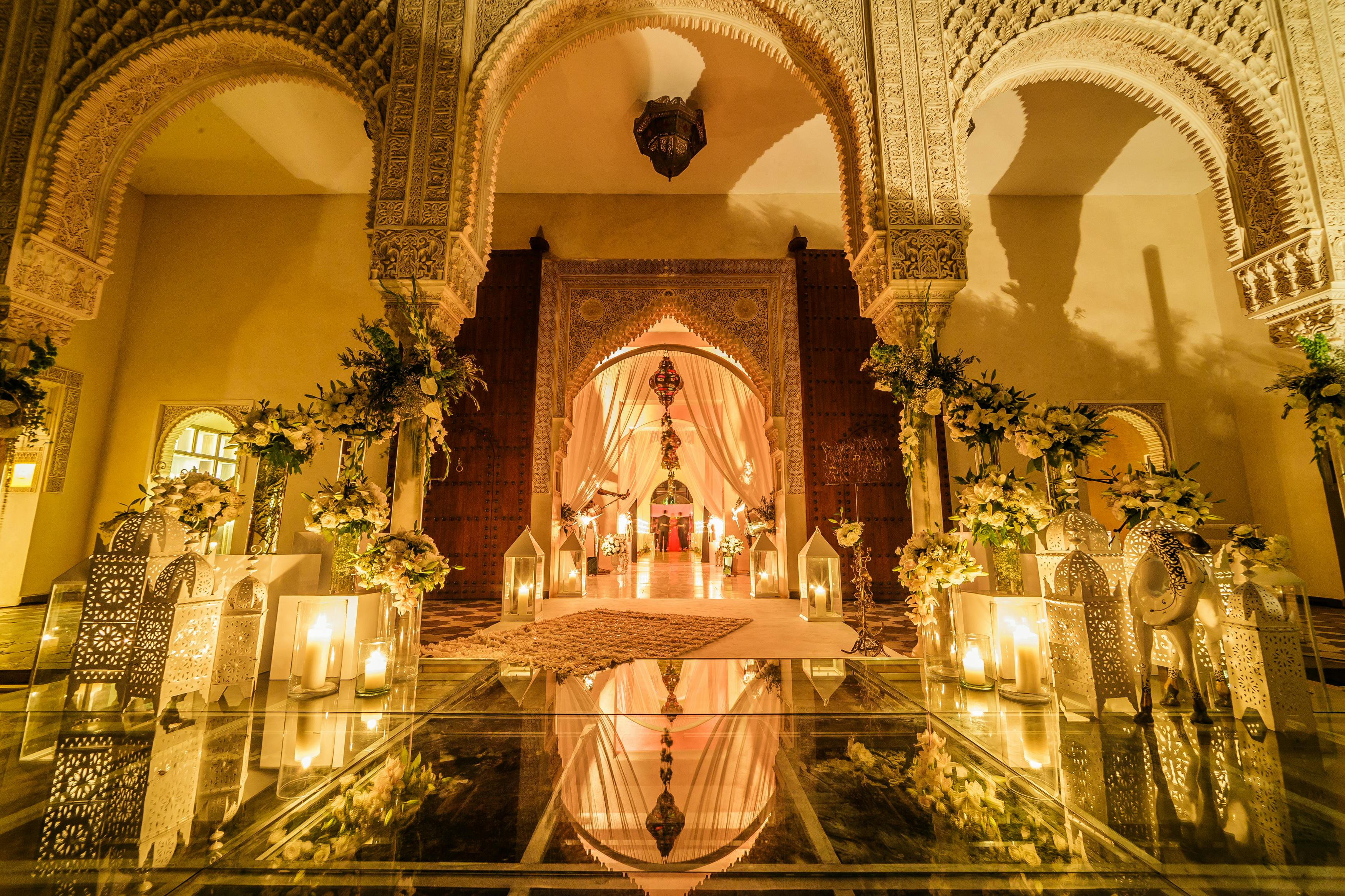 Elegant White Moroccan Wedding - Cocoon Events Management Group