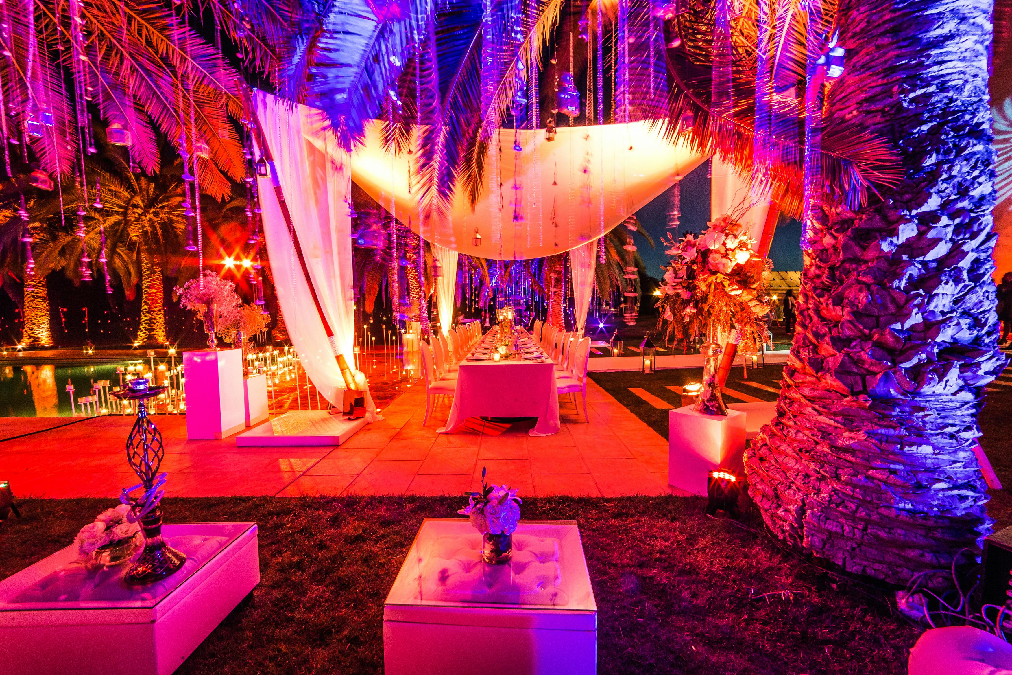 Elegant White Moroccan Wedding - Cocoon Events Management Group